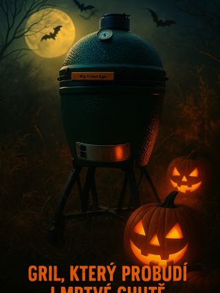 👻 Halloween BBQ Edition 🎃 Když se grilování mění v mysteriózní rituál chutí… A Big Green Egg probouzí k životu i ty...